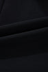 Black Contrast Bowknot Applique Crew Neck Sleeveless Mini Dress